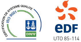 logo qualitee ISO9001 EDF UTO